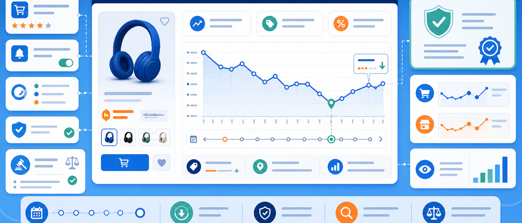 Price tracker module illustration