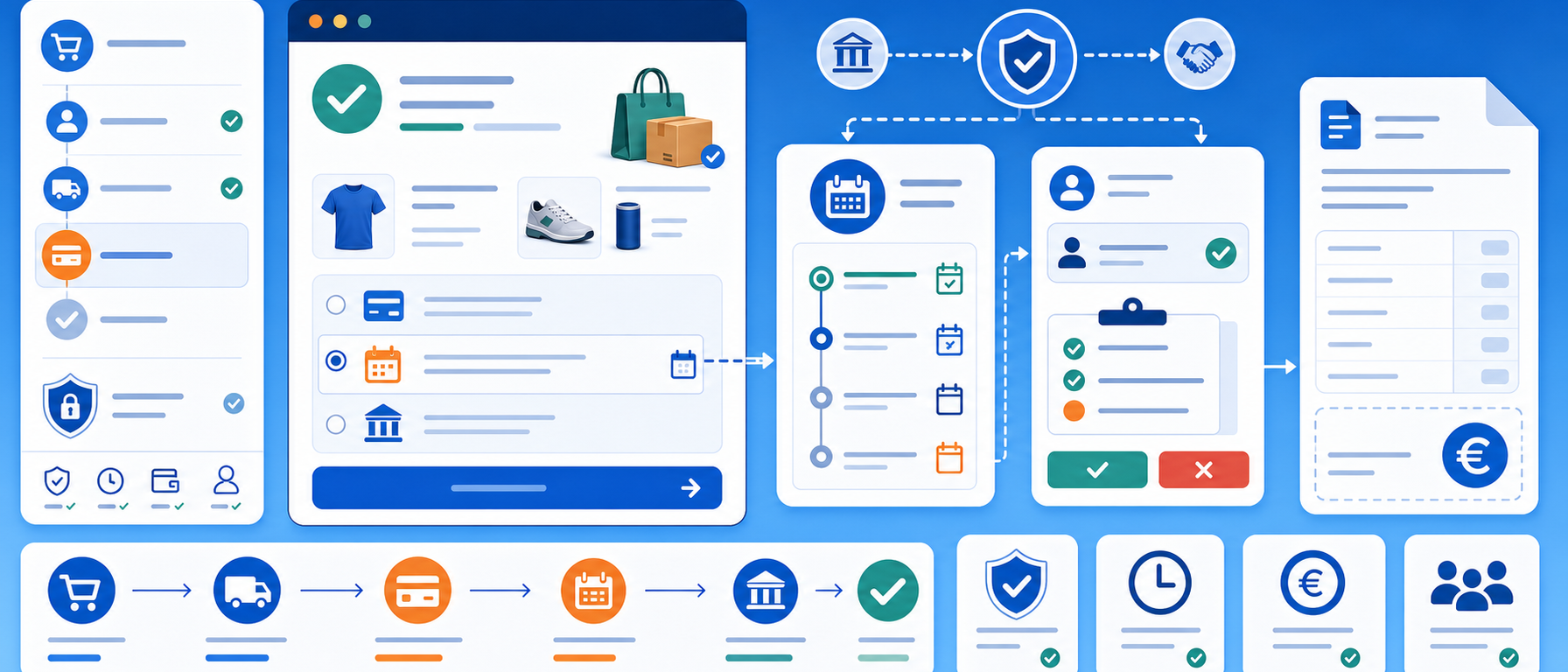 Deferred payment module illustration
