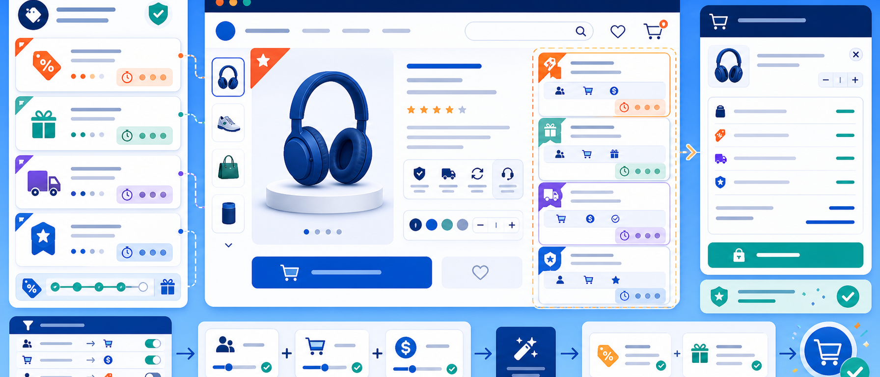 Active offers display module illustration
