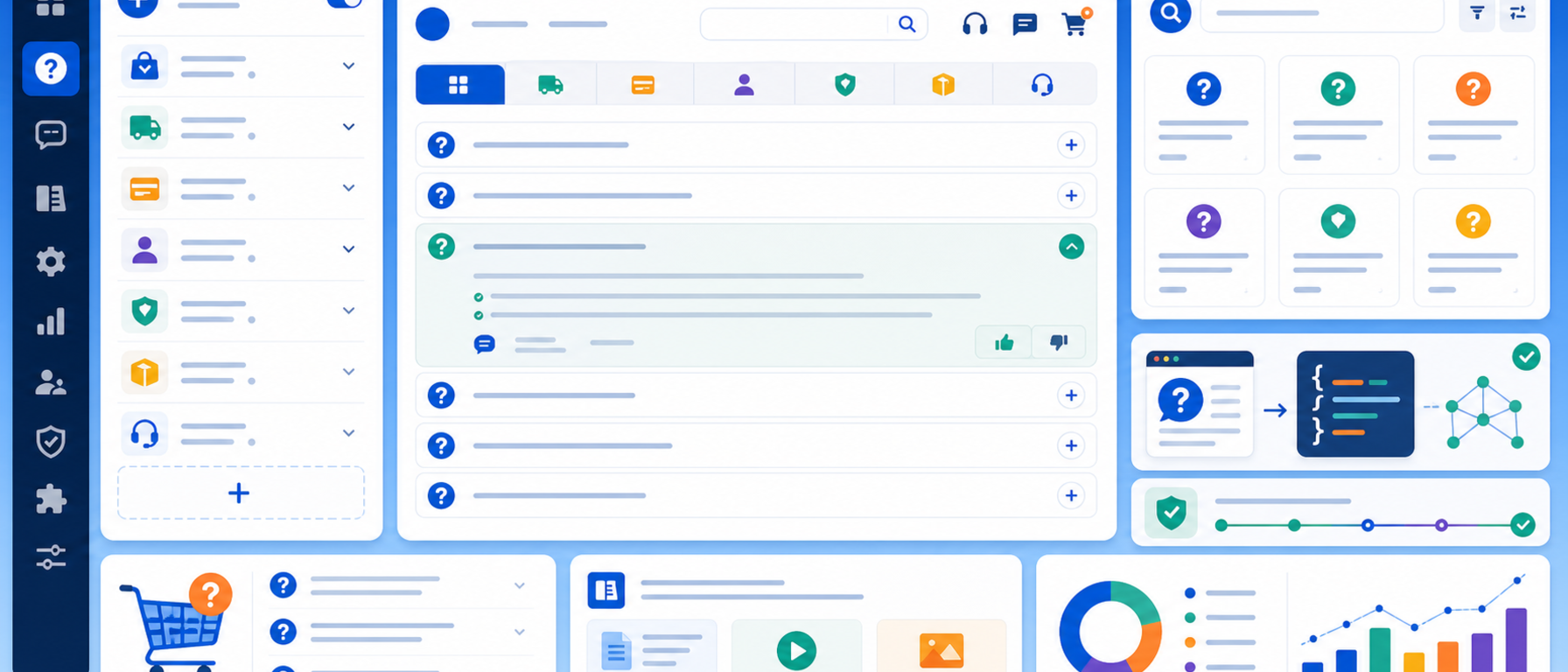 FAQ module illustration